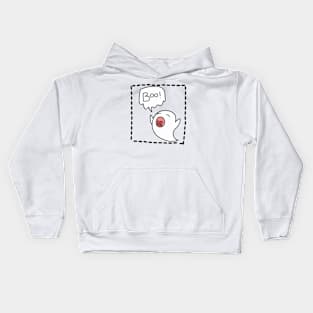 Ghost says boo Kids Hoodie